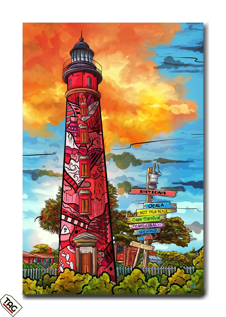 Iconic Lighthouse – A Bold Florida Landmark