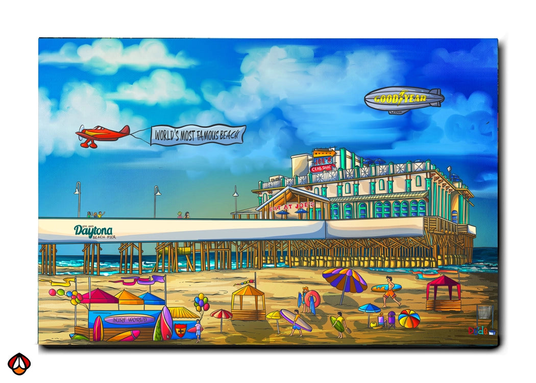 Daytona Beach Pier – A Vibrant Beach Day