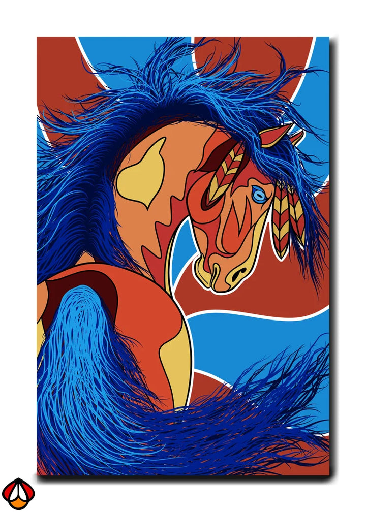 Majestic Spirit - Abstract Horse Energy