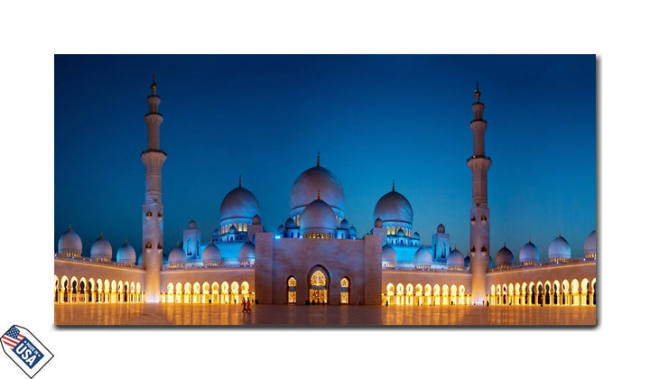 Majestic Mosque - Architectural Splendor Wall Art