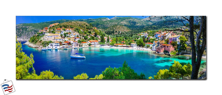 Idyllic Paradise - A View of Assos Village