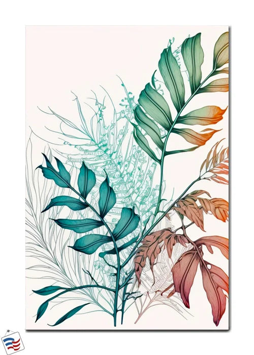 Botanical Harmony - Nature's Artistic Flourish