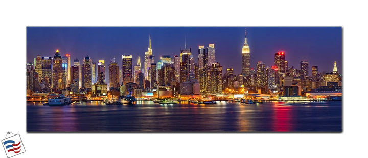 Illuminated Grandeur - New York Skyline at Night