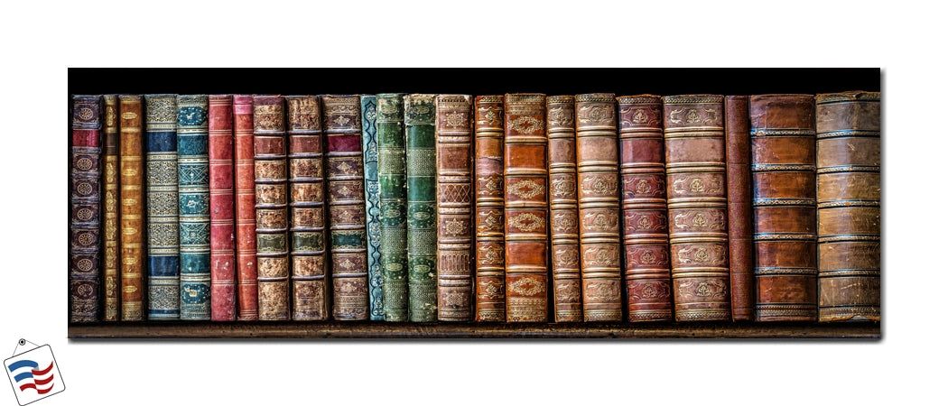 Timeless Knowledge - Vintage Library Collection