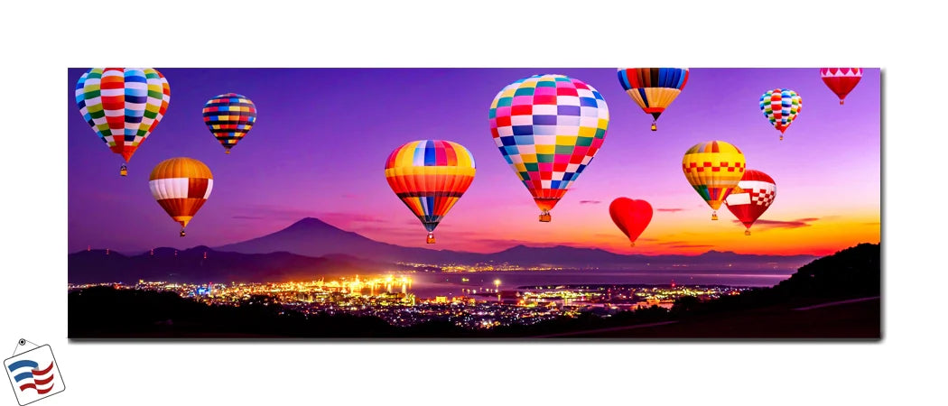 Skies of Wonder - A Balloon Festival at Sunset