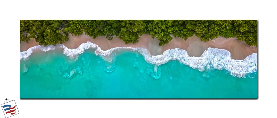 Coastal Harmony - Aerial View of Paradise