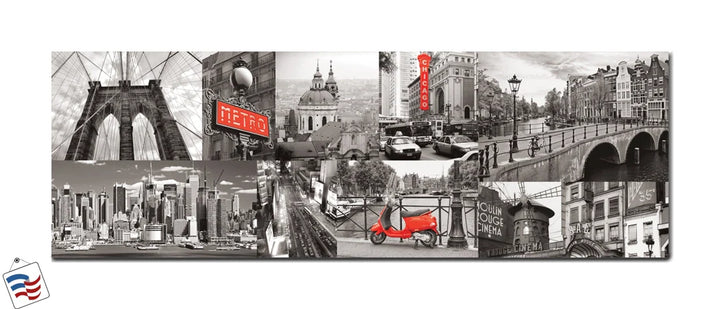 Global Landmarks - A Journey in Black and White