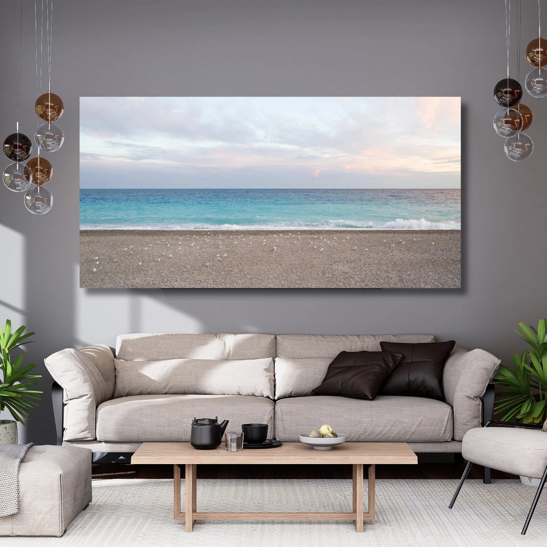 Seashell Shore - Gentle Coastal Moments Wall Art
