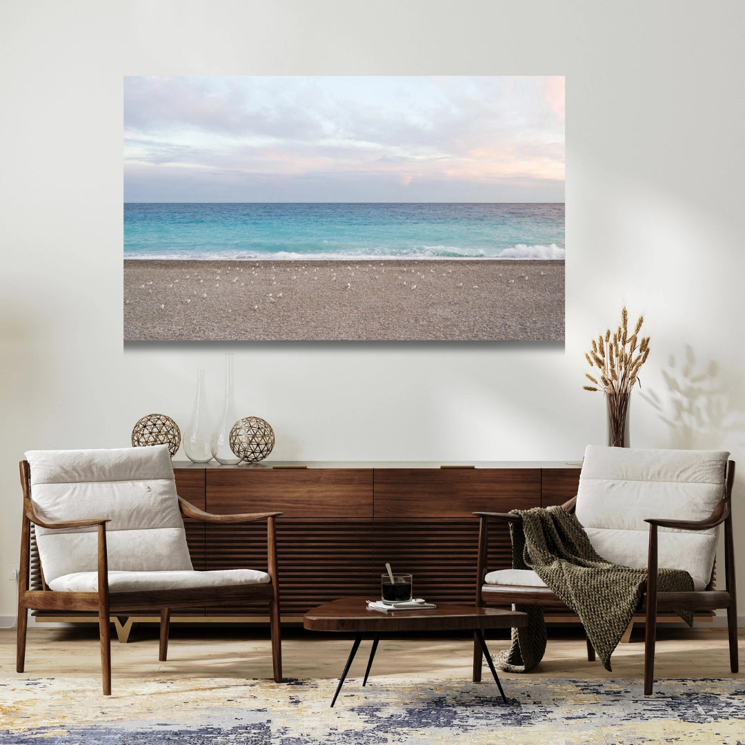 Seashell Shore - Gentle Coastal Moments Wall Art