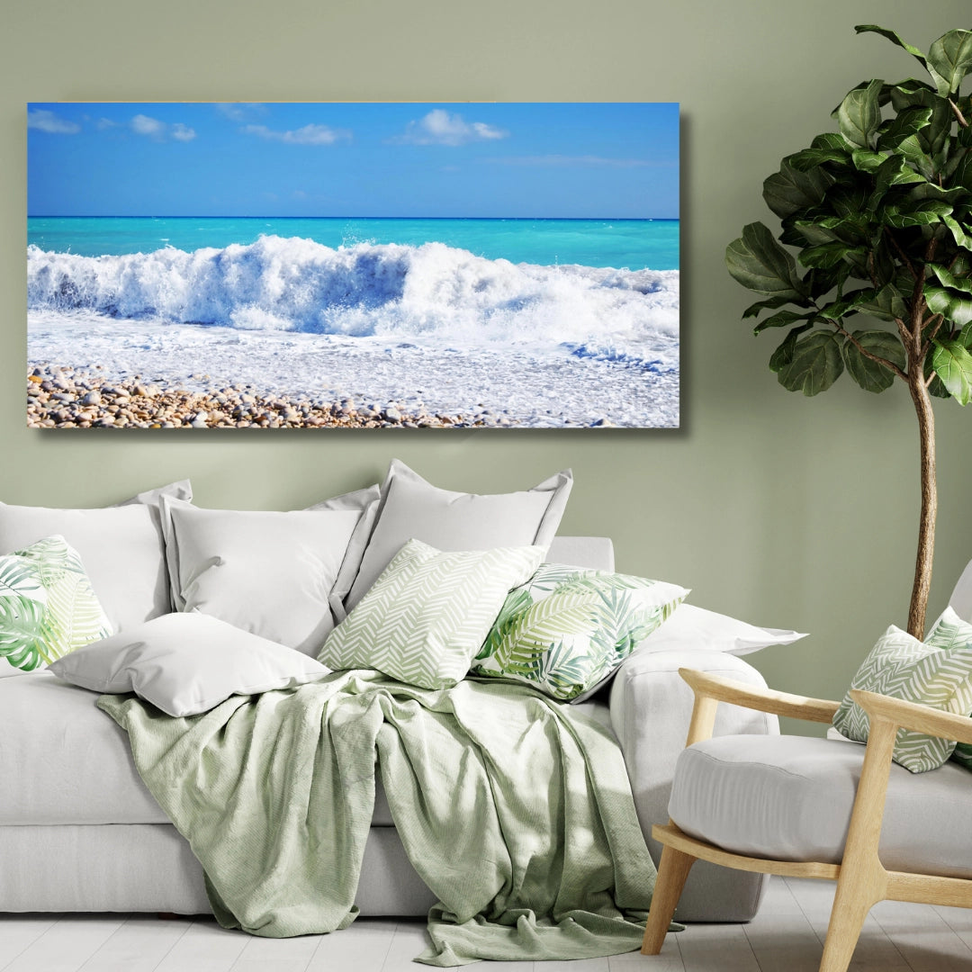 Ocean Waves - Premium Wall Art
