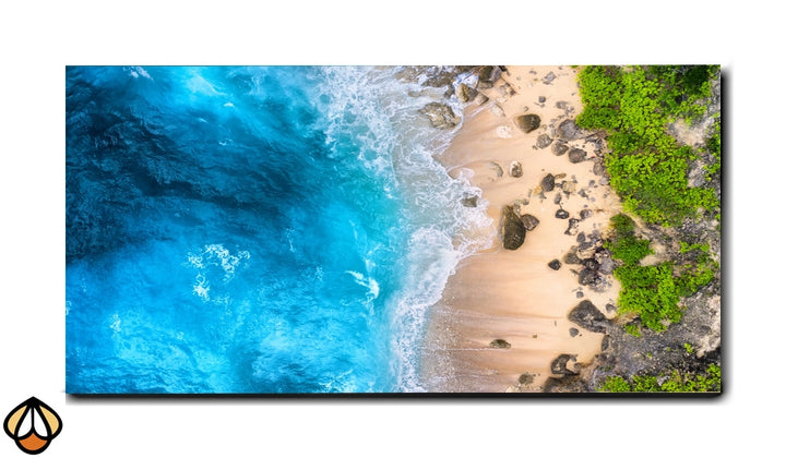 Tidal Bliss - Beachfront Serenity Wall Art