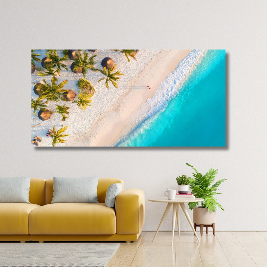 Tropical Escape - Serenity by the Shore Wall Art