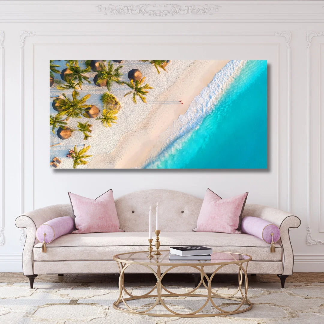 Tropical Escape - Serenity by the Shore Wall Art
