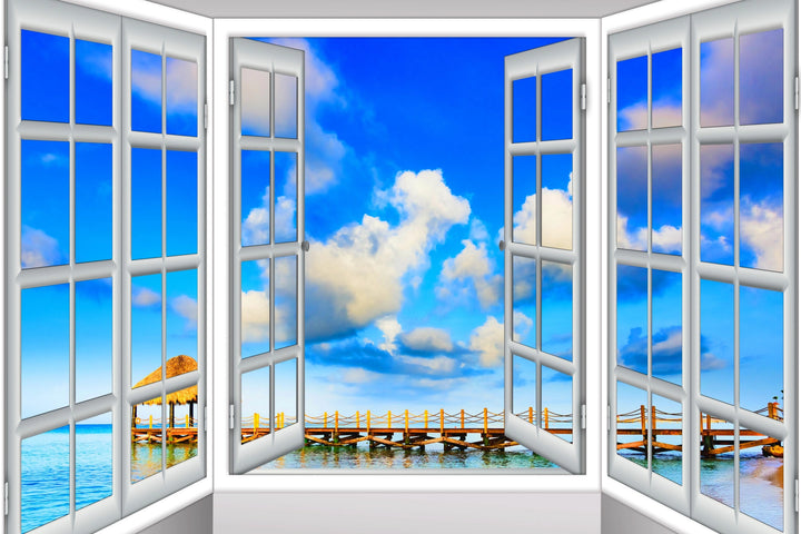 Dockside Tranquility - A View of Coastal Bliss