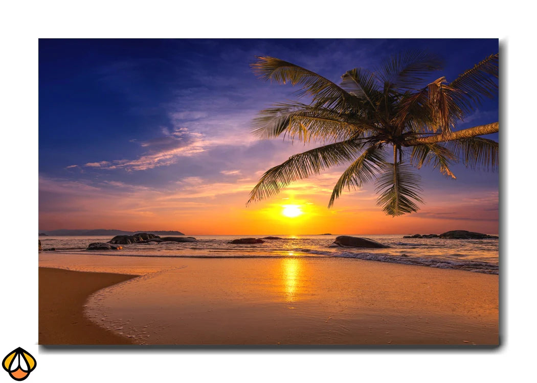 Twilight Bliss - Tropical Evening Art