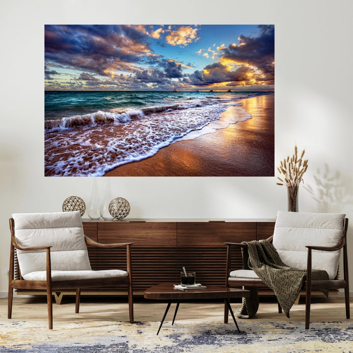 Sunset Shores - Premium Wall Art