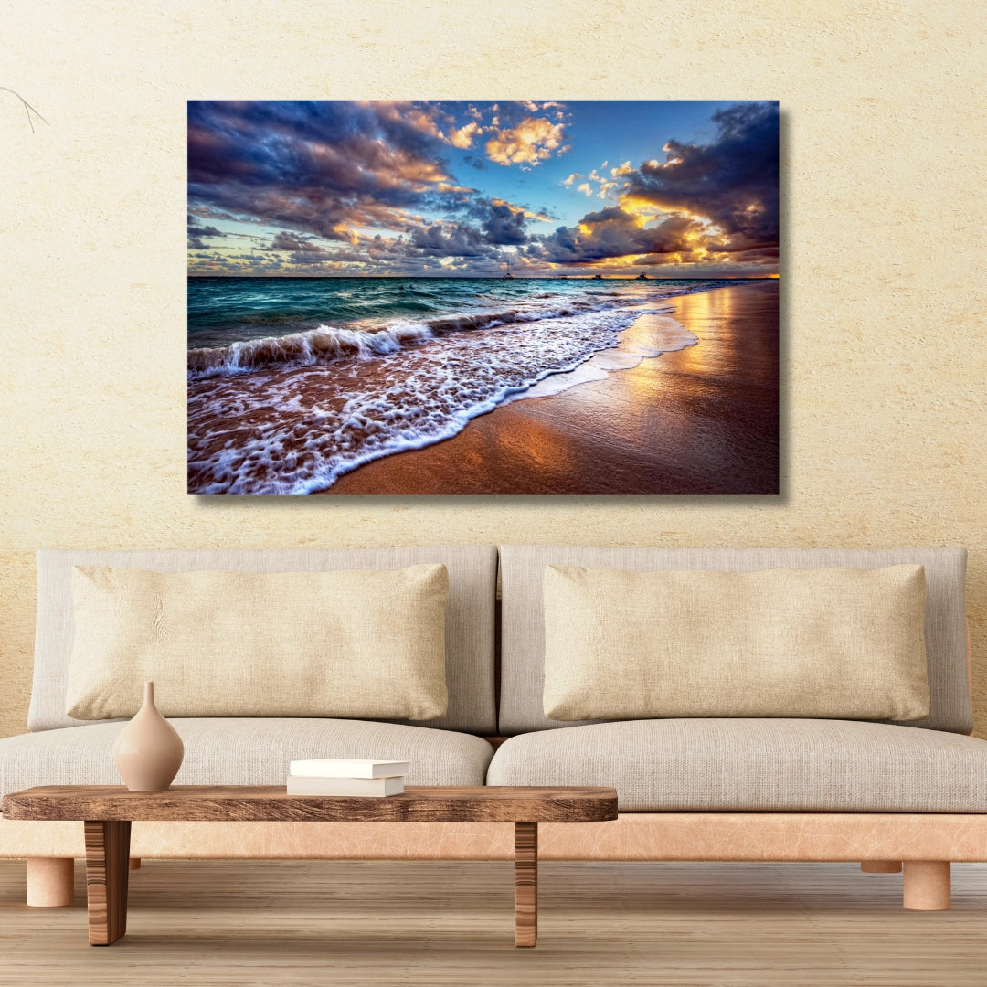 Sunset Shores - Premium Wall Art
