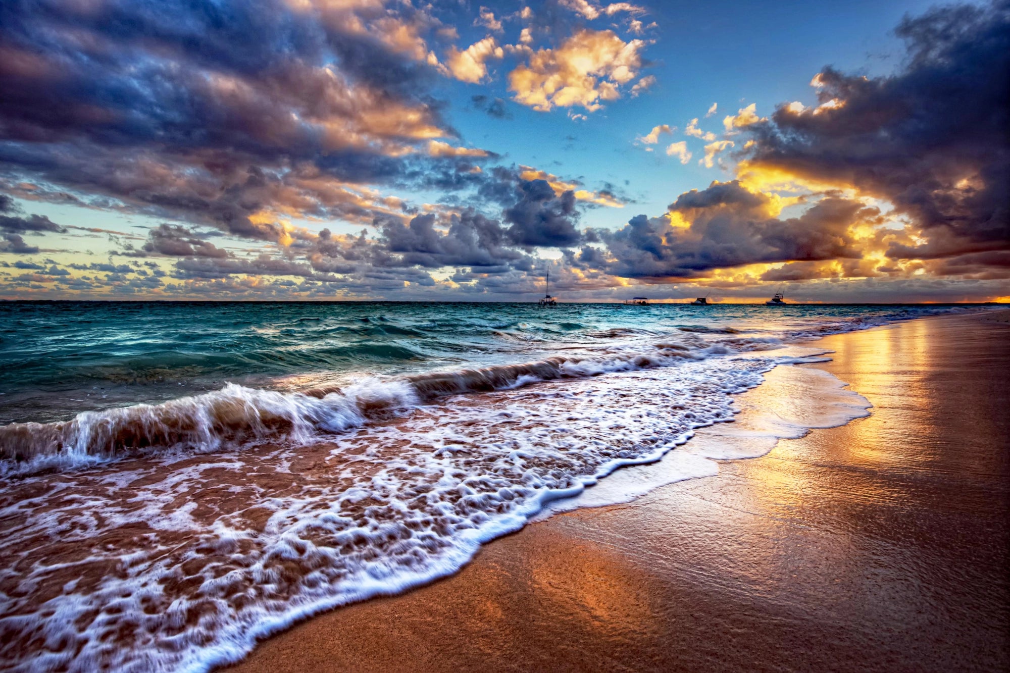 Sunset Shores - Premium Wall Art