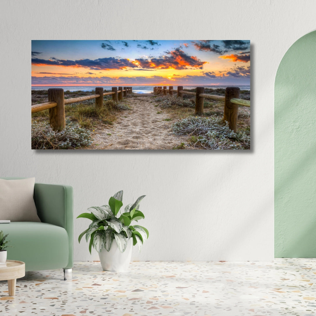 Pier of Tranquility - Premium Wall Art