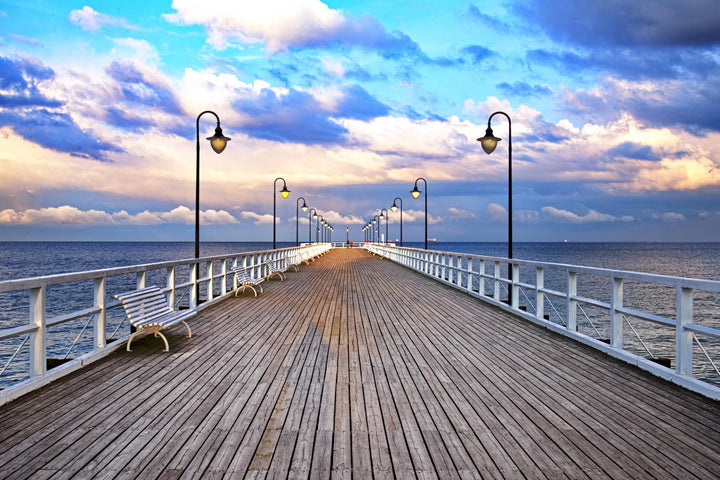 Pier of Tranquility - Premium Wall Art