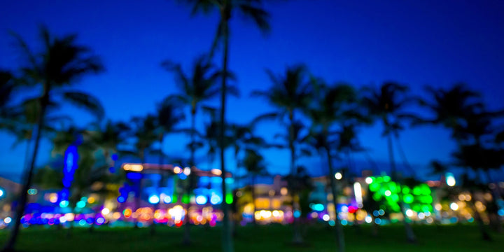 Miami Beach at Twilight – A Neon Dream