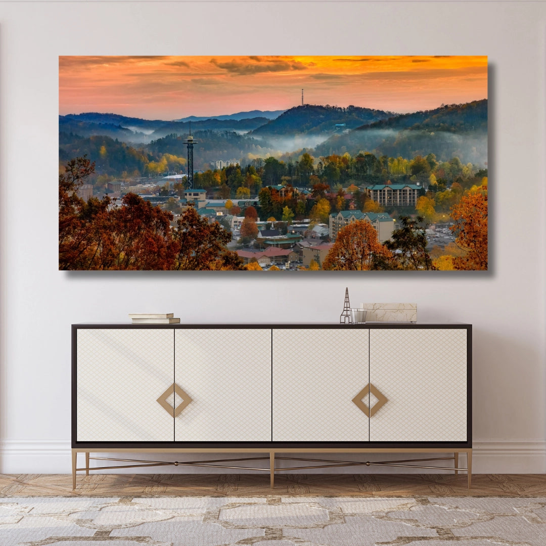 Gatlinburg at Sunrise – A Serene Mountain Escape