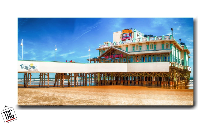 Daytona Beach Pier - Premium Wall Art
