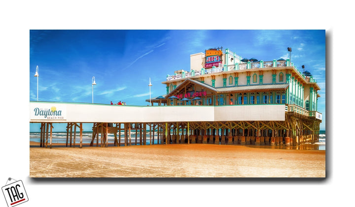 Daytona Beach Pier - Premium Wall Art