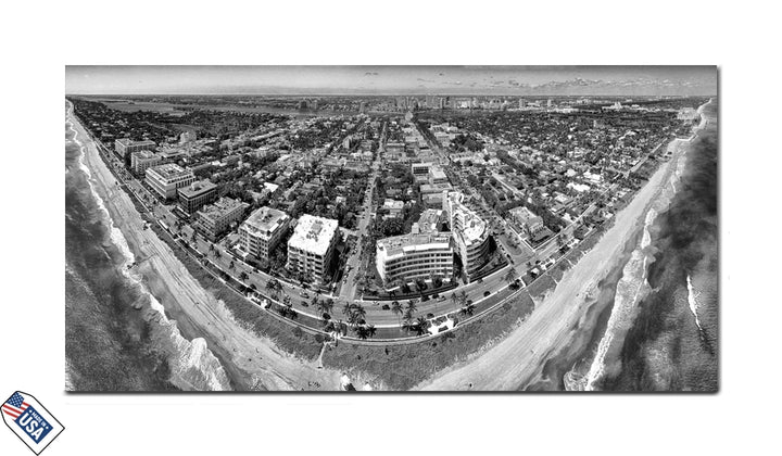 Miami Beach Aerial View – A Bird’s-Eye Perspective of Paradise