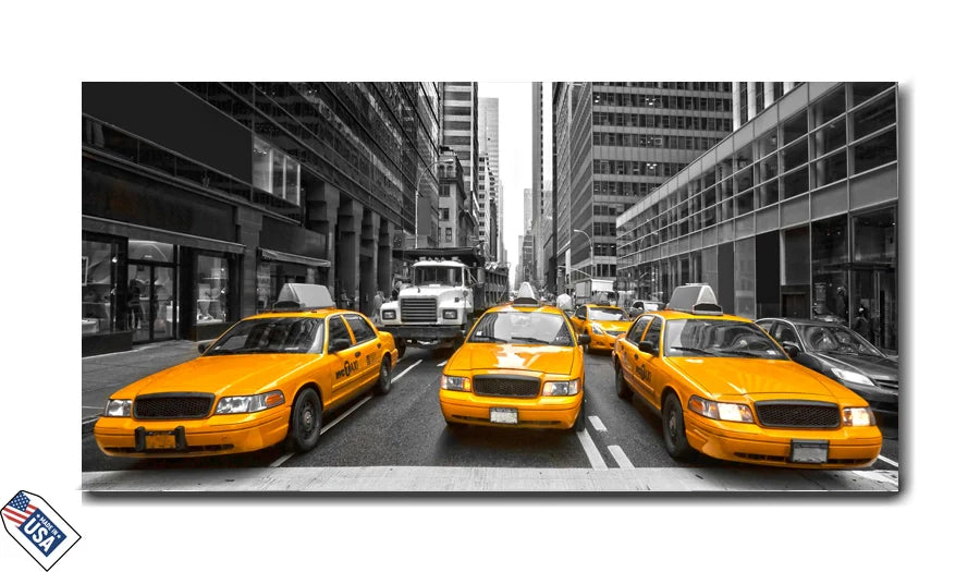 Yellow Taxis of New York – A City in Motion