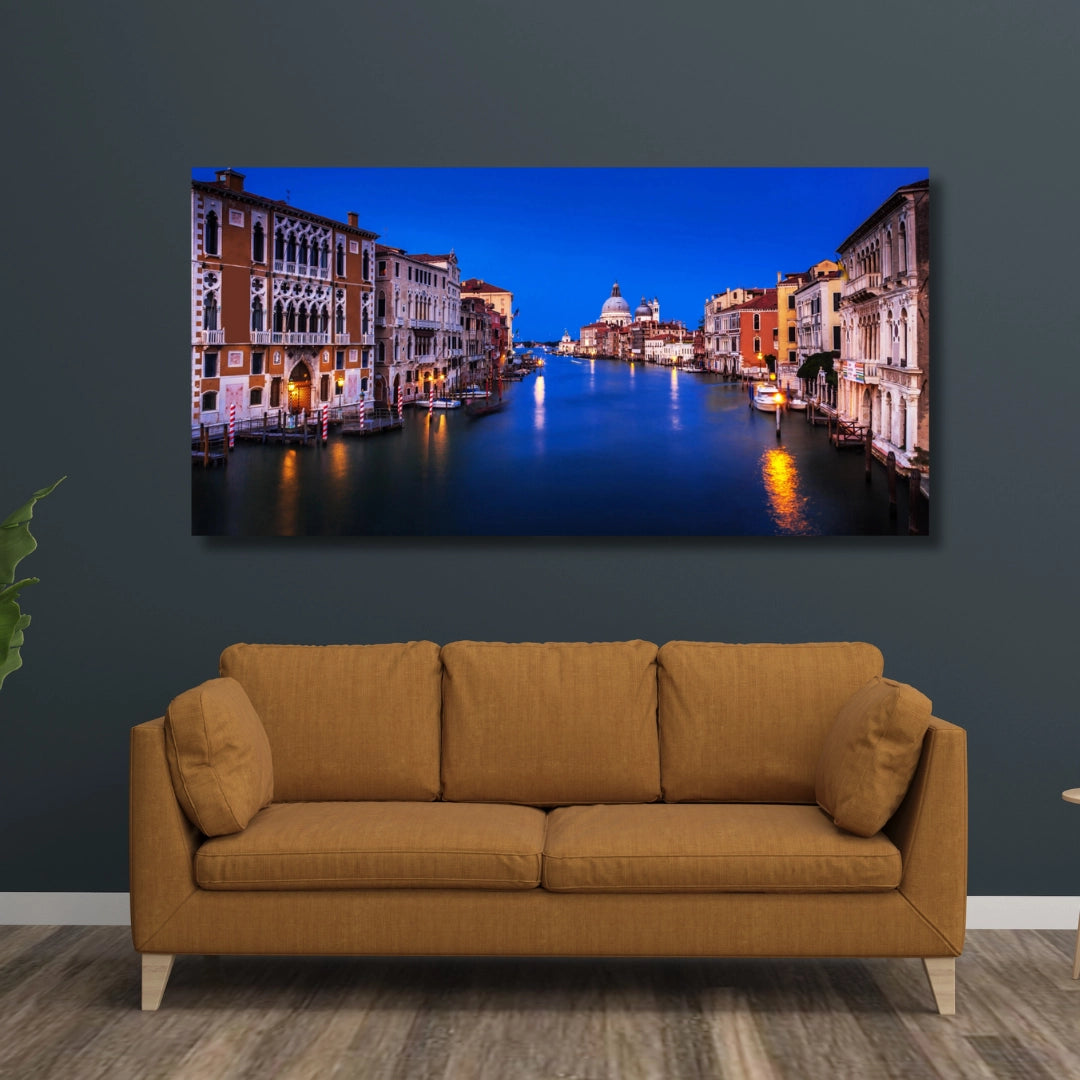 Venice Grand Canal at Twilight – A Serene View