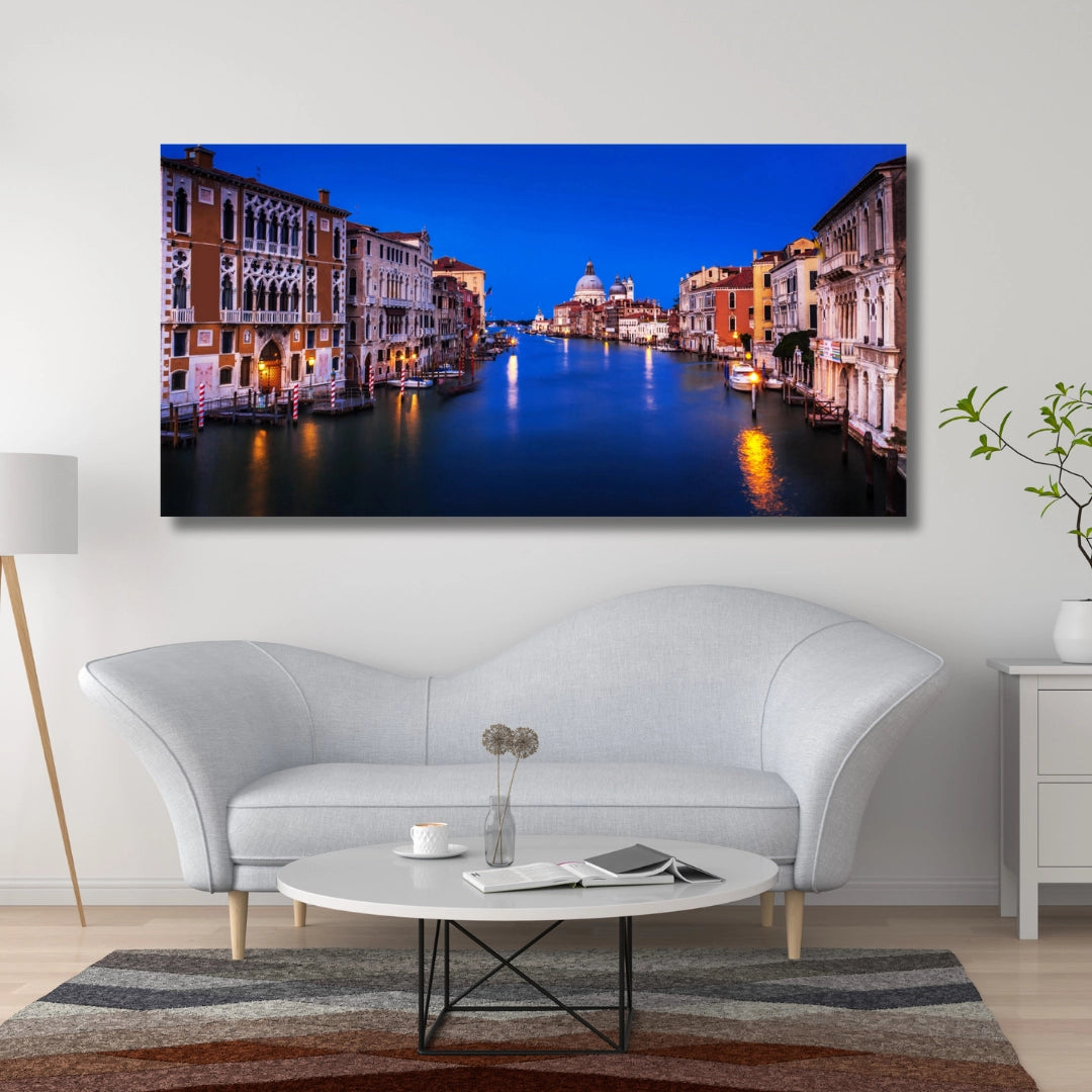 Venice Grand Canal at Twilight – A Serene View