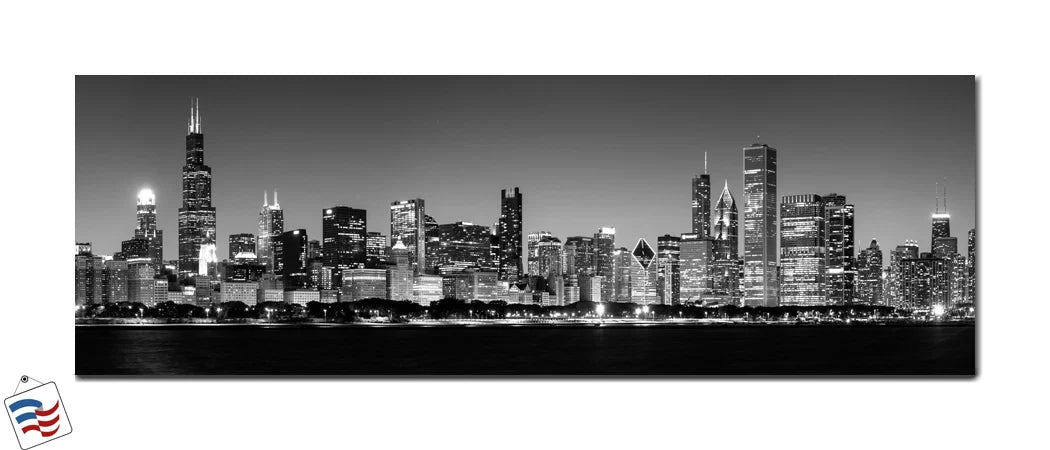 Timeless Chicago - A Skyline in Black and White