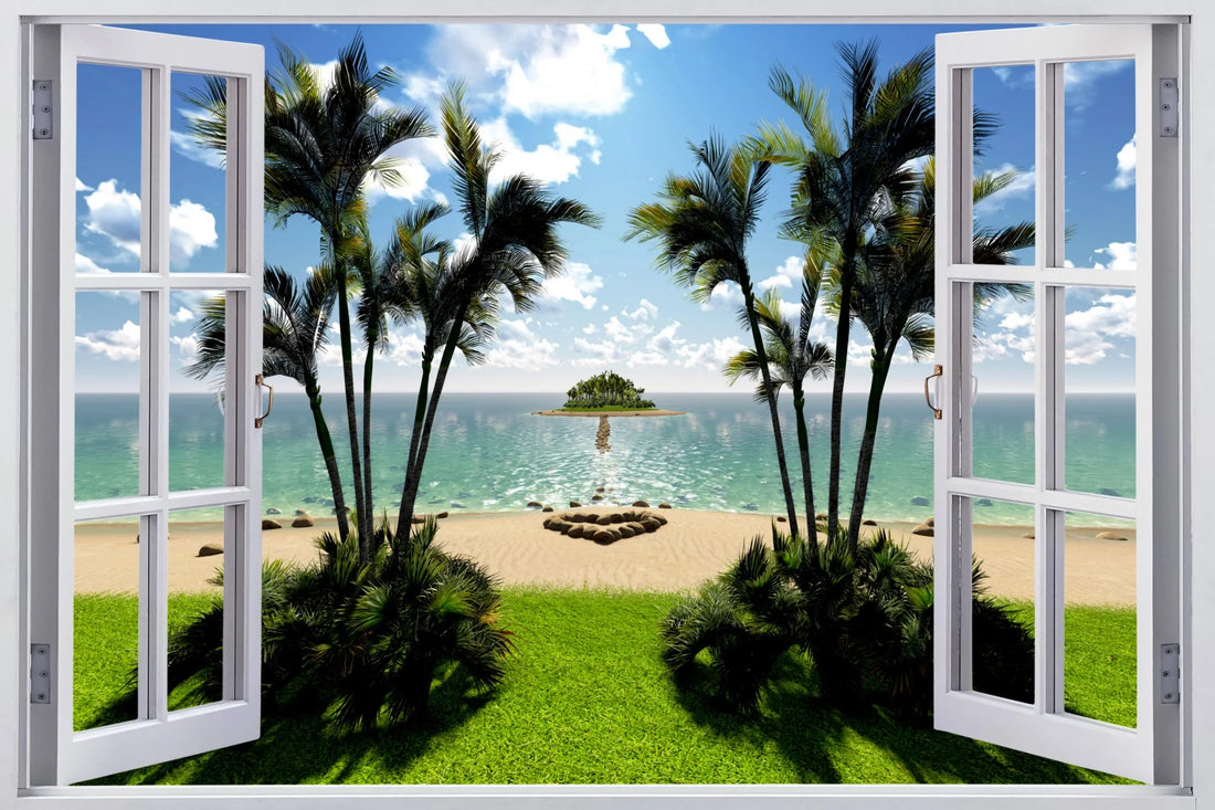 Island Escape - A Tropical Paradise View