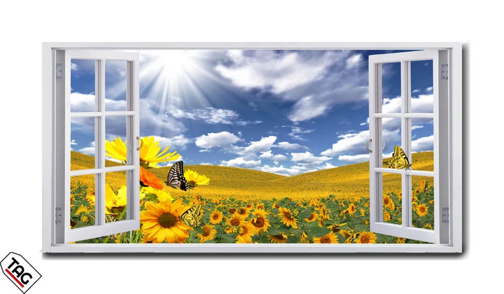 Butterfly Bliss - Open Window to Nature
