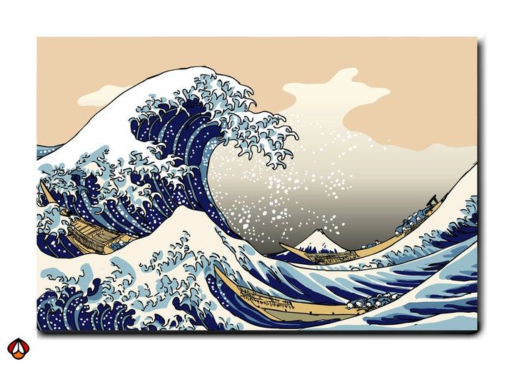 The Great Wave Off Kanagawa - Premium Wall Art