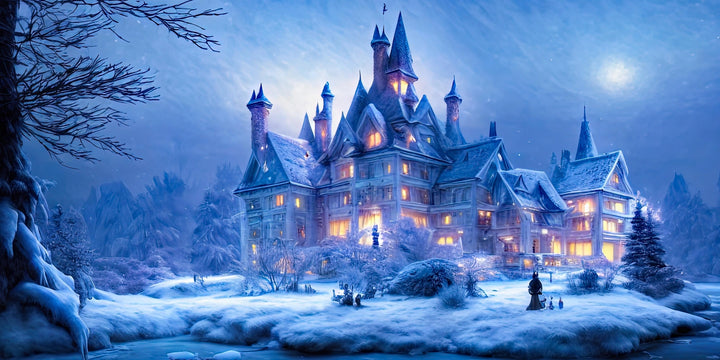 Majestic Frost - Illuminated Winter Castle