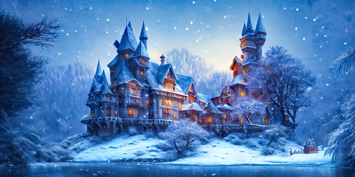 Frosted Elegance - The Winter Castle Retreat