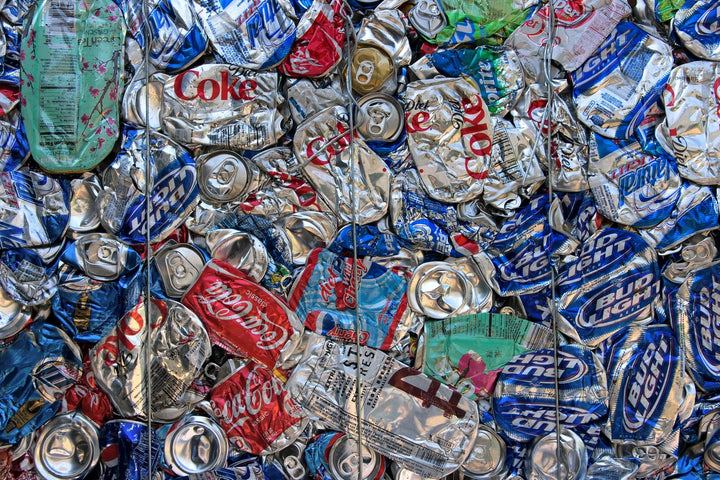 Crushed Colors - Eco Art Wall Piece