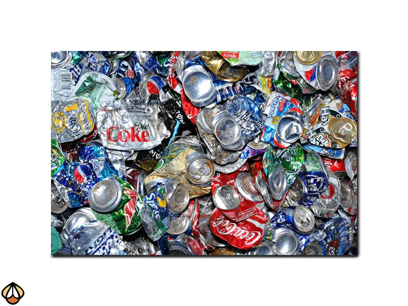 Recycled Chaos - Industrial Wall Art