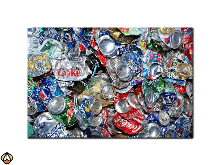 Recycled Chaos - Industrial Wall Art