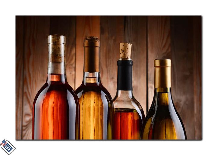 Timeless Bottles - A Display of Fine Wines