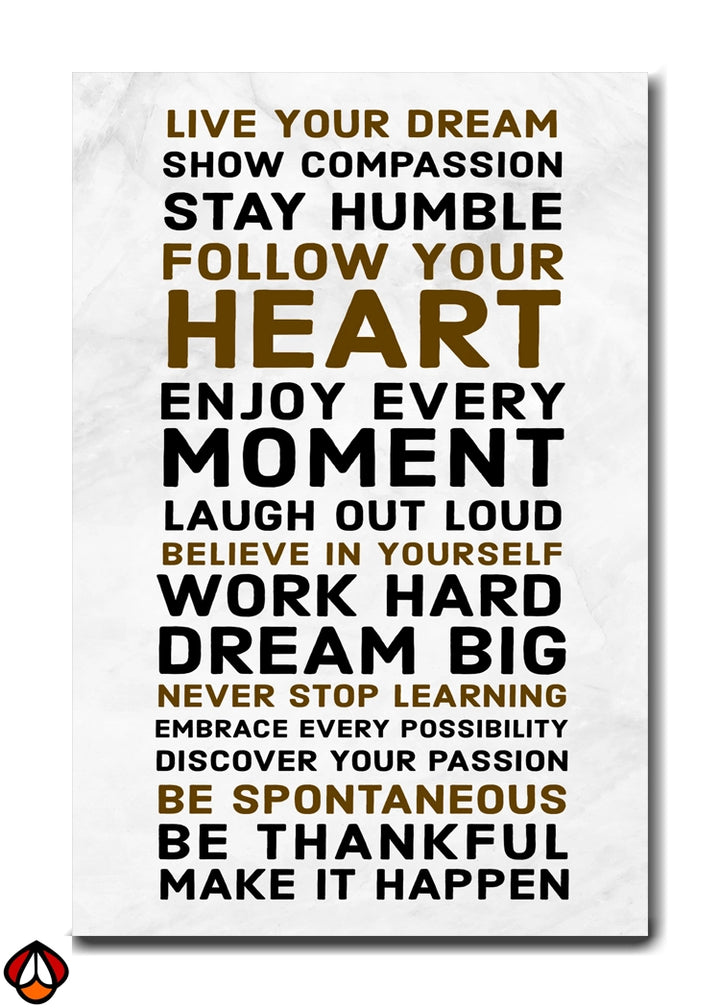 Live Your Dream - A Manifesto for a Meaningful Life