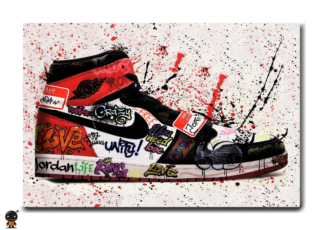 Graffiti Kicks - A Bold Expression of Urban Art