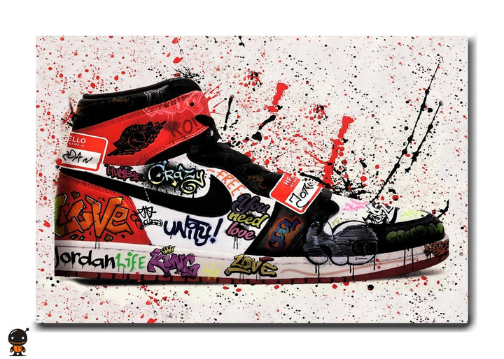 Graffiti Kicks - A Bold Expression of Urban Art