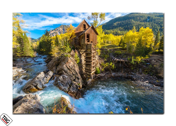 Riverside Heritage - The Crystal Mill in Nature’s Embrace