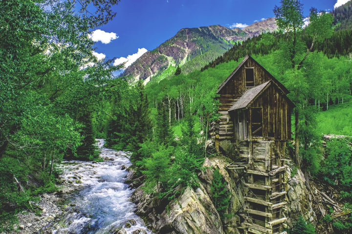 Emerald Haven - The Crystal Mill in Summer Splendor