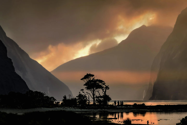 Sunset Serenity - Premium Wall Art