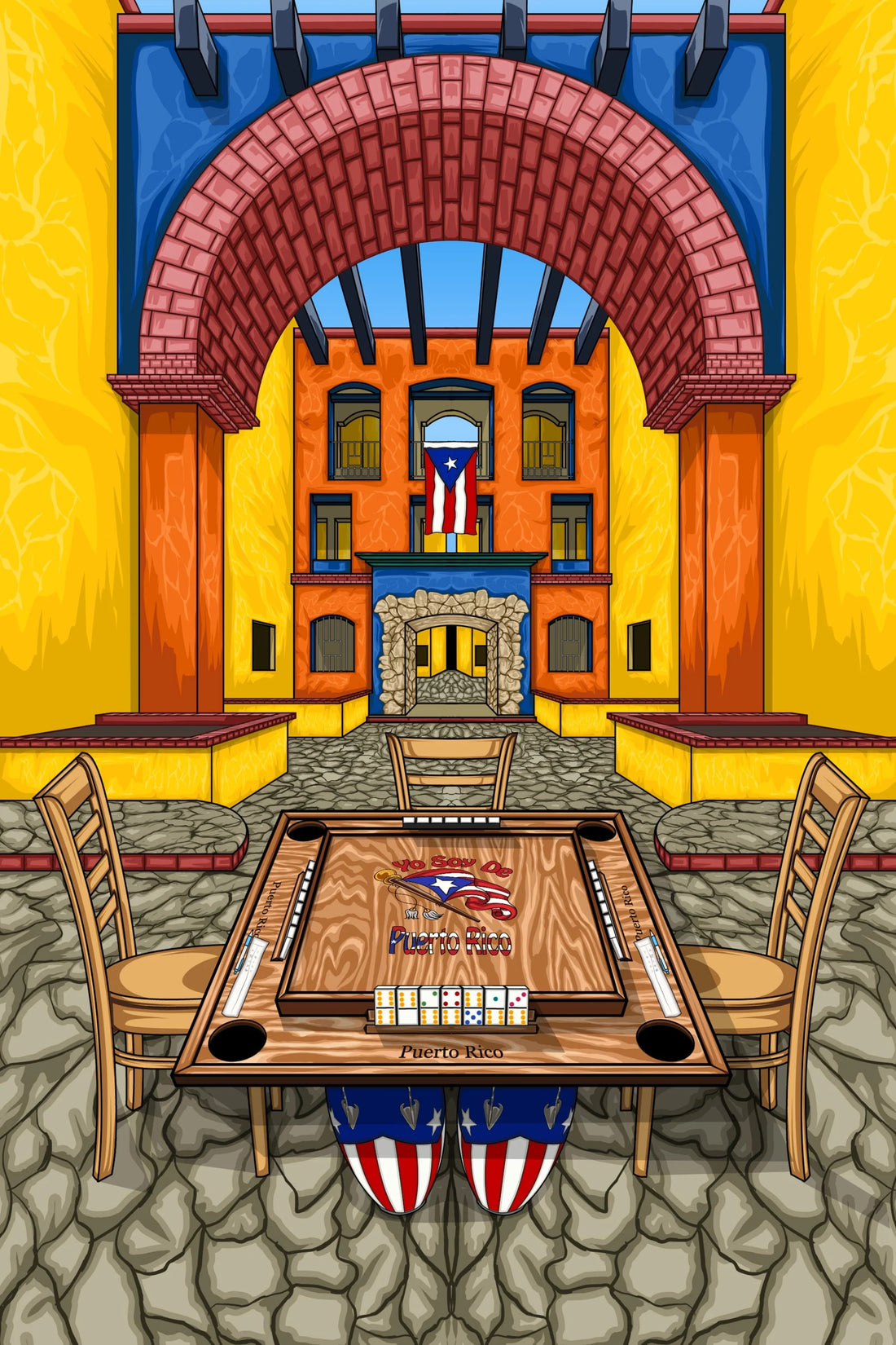 Puerto Rican Heritage - Vibrant Wall Art