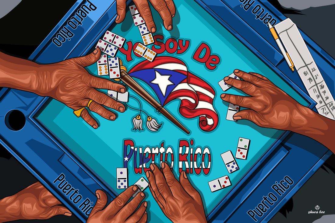 Domino Nights in Puerto Rico - Cultural Wall Art